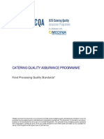 Catering Quality Assurance Programme PDF