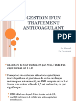 Gestion D'un Traitement Anticoagulant