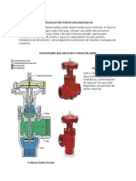 Válvulas Motoras Balanceada