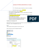 Procedimento TAF X ECF