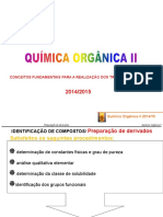 Quimica Orgânica II Preparação de Derivados