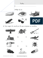 Colección de Fichas Prevención de Dificultades en Lectoescritura