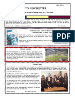 Newsletter - MAY 2015