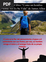 Frases Del Libro Como Un Hombre Piensa Así Es Su Vida de James Allen