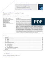 The Oral Microbiome in Health and Disease: Pharmacological Research