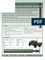 Titan V2 Wideband Electronic Warfare Antenna