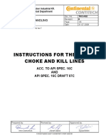 Choke & Kill Line Instructions