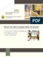 ITP TOEFL - Reading Section