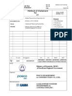 Method Statement For DC PANEL