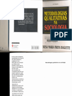 Haguette Teresa Metodologias Qualitativas Na Sociologia PDF