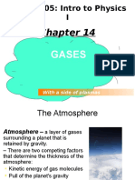 PHYS 1305: Intro To Physics I: Gases