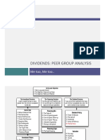 Dividends: Peer Group Analysis: Me Too, Me Too.