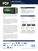 Protection and Synchronisation For PLC-based Applications: GPU-3 Features