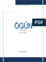 Livro Ogun o Meu Orisa