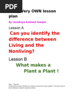 Can You Identify The Difference Between Living and The Nonliving?