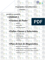 Programa Curso Electronica Fuentes de Poder Computacion PDF