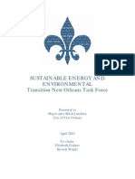 Sustainable Energy and Environmental Transition New Orleans Task Force