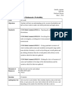 Lesson Plan-5th Grade Mathematics-Probability