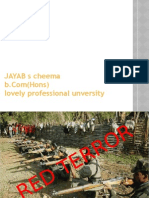 RED TERROR Ppt-Jayab Singh Cheema, B.com (Hons)