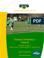 Victoria University V Tawa B