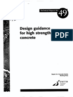 TR 49-High Strength Concrete