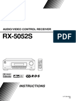 Manual JVC Rx-5052