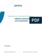 Inflation Curve Construction OpenGamma