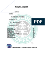 Starbucks Marketing Plan Kinzy - 007 Comsian