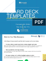 Startup Board Deck Templates NextView Ventures 1