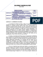 Clases Estado y Nación en El Perú Cotler