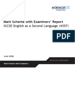 2006 Jun Mark Scheme Examiner's Report