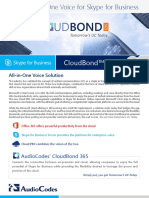 Skype For Business CloudBond 365