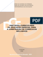 Diretrizes - Curriculares - Educação Especial