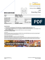 Home Printed Boarding Pass PDF