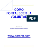 Como Fortalecer La Fuerza de Voluntad PDF