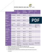 LRDT Tuition Pricing