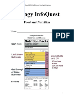 Infoquest Food and Nutrition