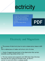 History of Electricity