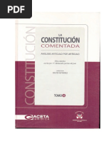 Constittucion Politica Comentada Gaceta Juridica Tomo II