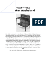 Ez Shaker Washstand