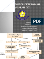 Faktor-Faktor Determinan Masalah Gizi