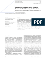 Determination of Mutagenicity of The Precipitate Formed by Sodium Hypochlorite and Chlorhexidine Using The Ames Test