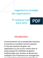 Management Et Stratégie Des Organisations