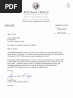 10-04-12 Cal Judicial Counci Letter To Zernik Re: Denial of Access To Records-S