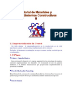 Tutorial de Materiales y Procedimientos Constructivos II