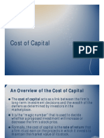 Cost of Capital PDF