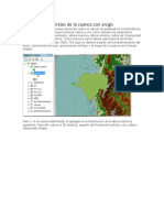 Parámetros Generales de La Cuenca Con Arcgis