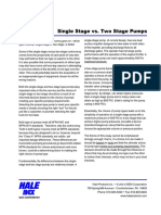 Single Stage vs. Two Stage Pumps PDF