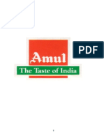 Amul Chocolate Project Report