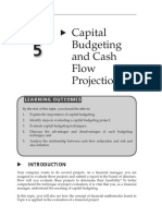 Capital Budgeting and Cash Flow Projection